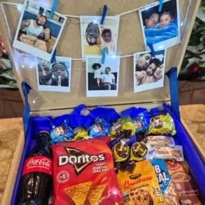 Kit Presente Dia dos Pais Premium - Maleta MDF Personalizada com Fotos